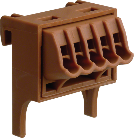 Hager VZ455P volta L-Klemmen QuickConnect, 5 × 1,5–4 mm², 10 Stück