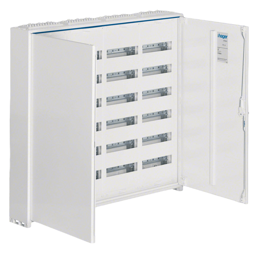 Hager FWB64S Feldverteiler univers, Aufputz, 950 × 1050 × 161 mm, IP44, 288 PLE