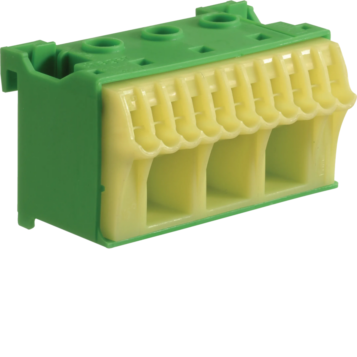 Hager KN14E QuickConnect-PE-Klemme mit 14 Klemmstellen