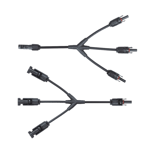 Verteiler 3xMC4, (Y-Typ), für Solarpanele