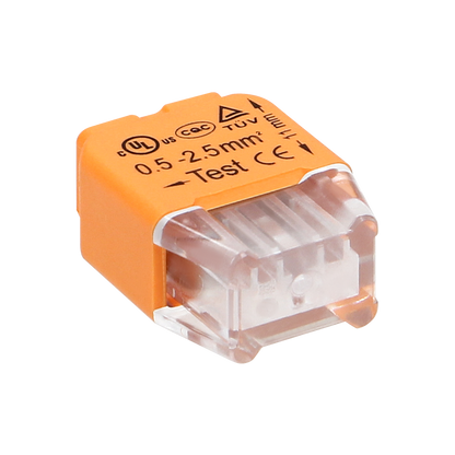 2-Draht-Steckverbinder; für Kabel 0,75-2,5mm²; IEC 300V/24A, 1 Stk.