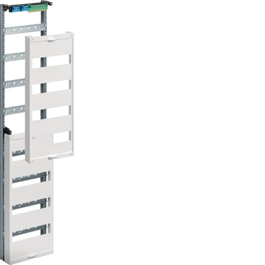 Hager UW81V Einbausatz, univers, mit Hutschienen, für Feldverteiler AP 8-reihig, 1200 × 250mm, QuickConnect