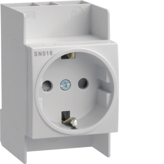 Hager SN016 SCHUKO-Steckdose, 16 A, 250 V, 2,5 PLE