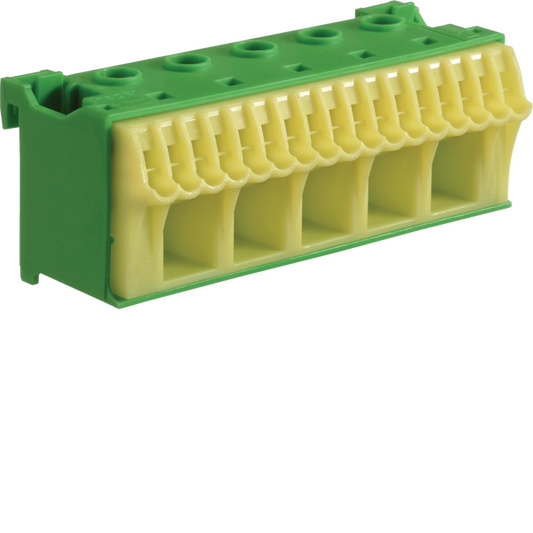 Hager KN22E QuickConnect-PE-Klemme mit 22 Klemmstellen