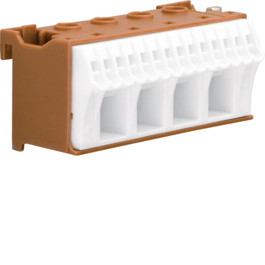 Hager KN18P QuickConnect-L-Klemme mit 18 Klemmstellen