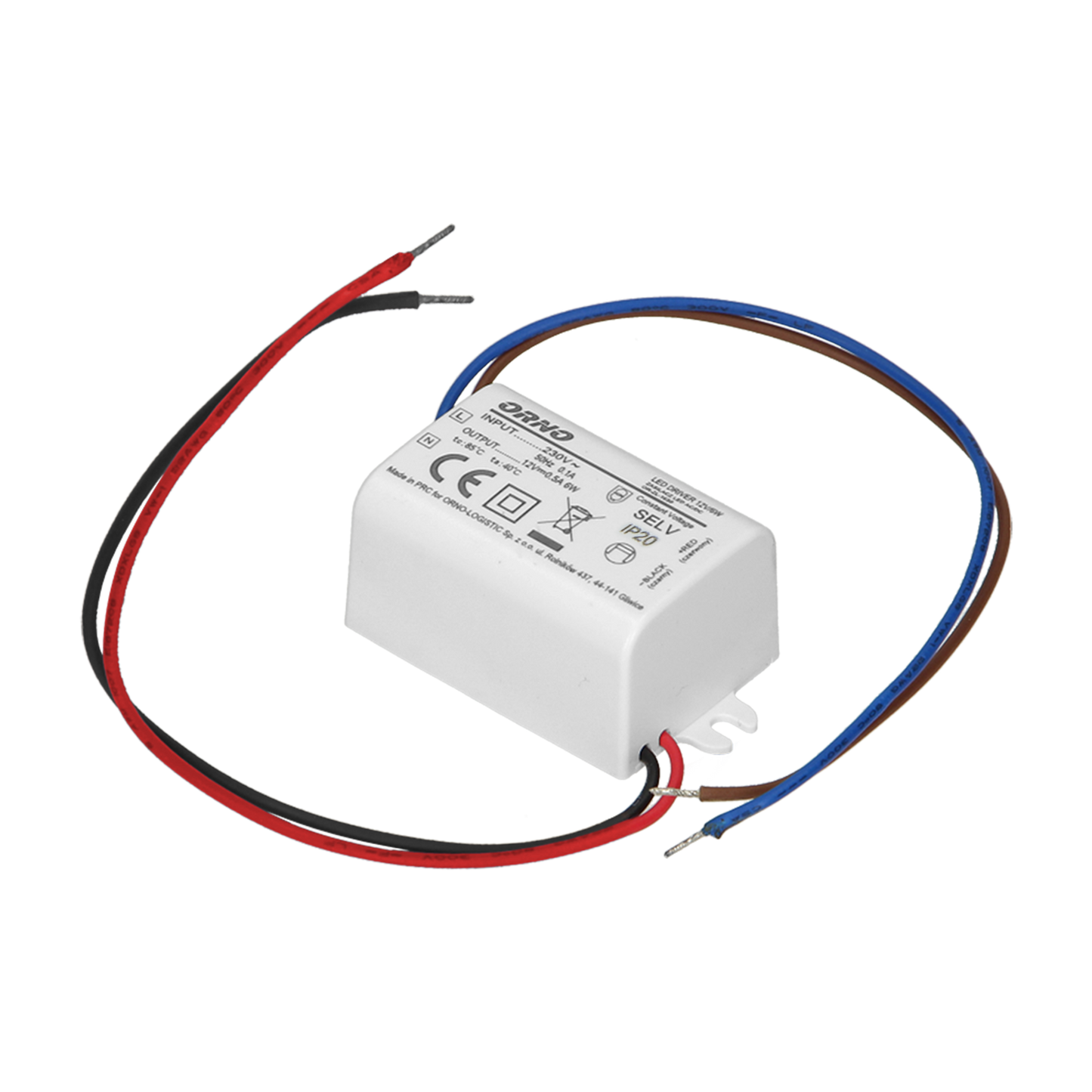 Netzteil für LED, MINI, IP20, 6 W, 12 V