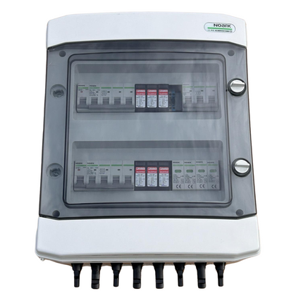 ELDAP Solar Anschlusskasten DC/AC für 2 PV-Strings – 10 kW, IP65, mit Brandabschaltung
