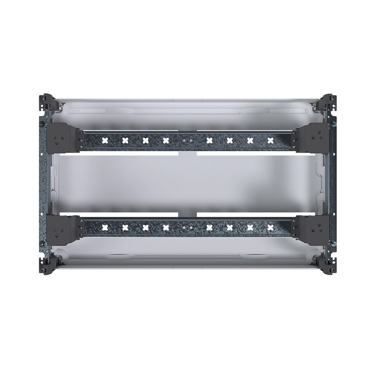 Hager UD22B1 Baustein, universN, 300 × 500mm, für Reiheneinbaugeräte waagerecht, 4 × 12 PLE