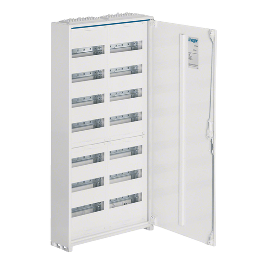 Hager FWB72S Feldverteiler univers, Aufputz, 1100 × 550 × 161 mm, IP44, 168 PLE