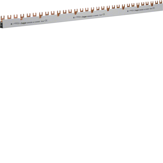 Hager KDN383B Phasenschiene mit Gabelanschluss, 3P, 48 Module