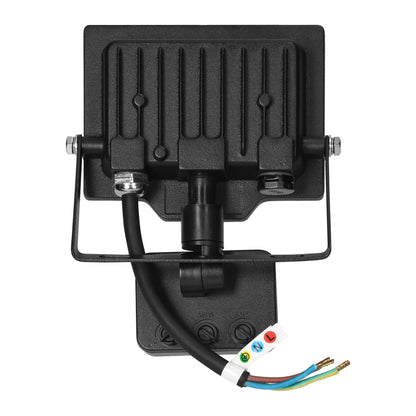 PORTO S LED 20W Fluter mit PIR-Bewegungssensor, 1600lm, IP44, 4000K, Aluminium + Polycarbonat