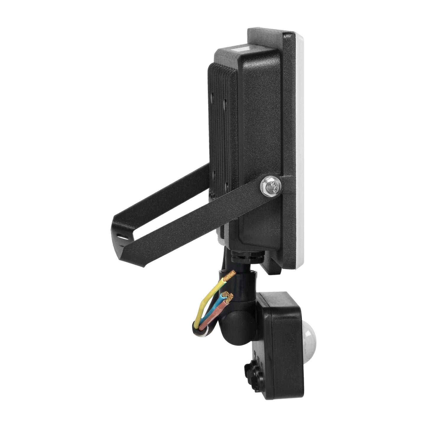 PORTO S LED 30W Fluter mit PIR-Bewegungssensor, 2400lm, IP44, 4000K, Aluminium + Polycarbonat