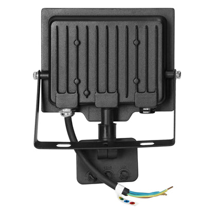 PORTO S LED 30W Fluter mit PIR-Bewegungssensor, 2400lm, IP44, 4000K, Aluminium + Polycarbonat