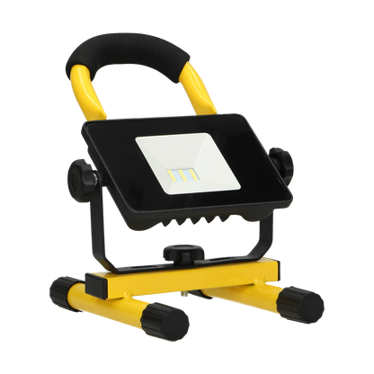 BATRI LED 10W, Werkstattstrahler, tragbar mit Akku, 800lm, IP65, 6500K, 2200mAh