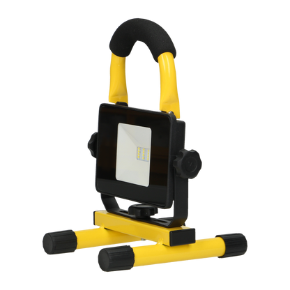 BATRI LED 10W, Werkstattstrahler, tragbar mit Akku, 800lm, IP65, 6500K, 2200mAh