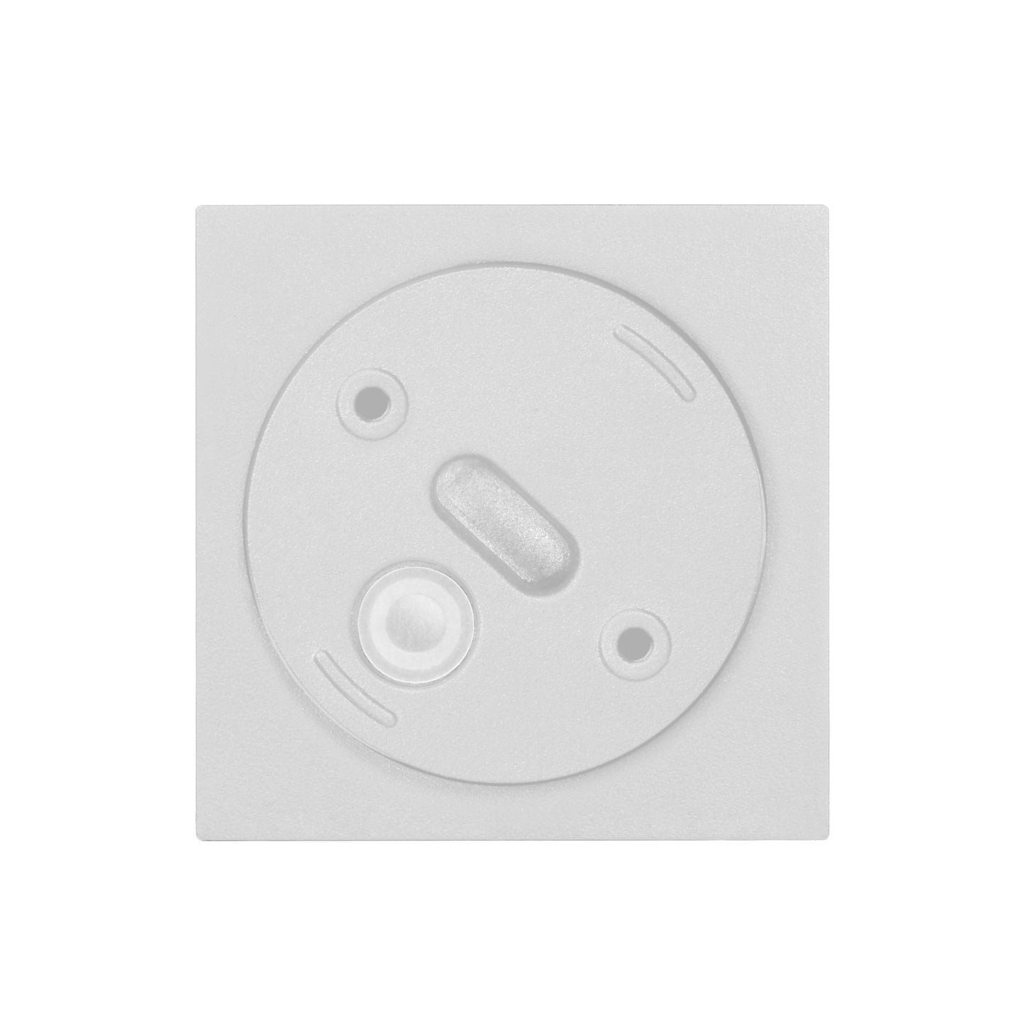 MEGY DLS GU10 Aufbau-Downlight max 50W, IP54, quadratisch, weiß, Aluminium