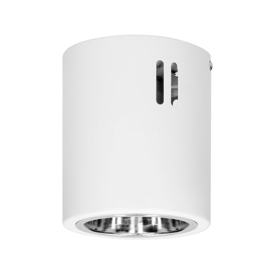 KORIN 10, Aufbau-Downlight, 60W, E27, Stahl, weiß