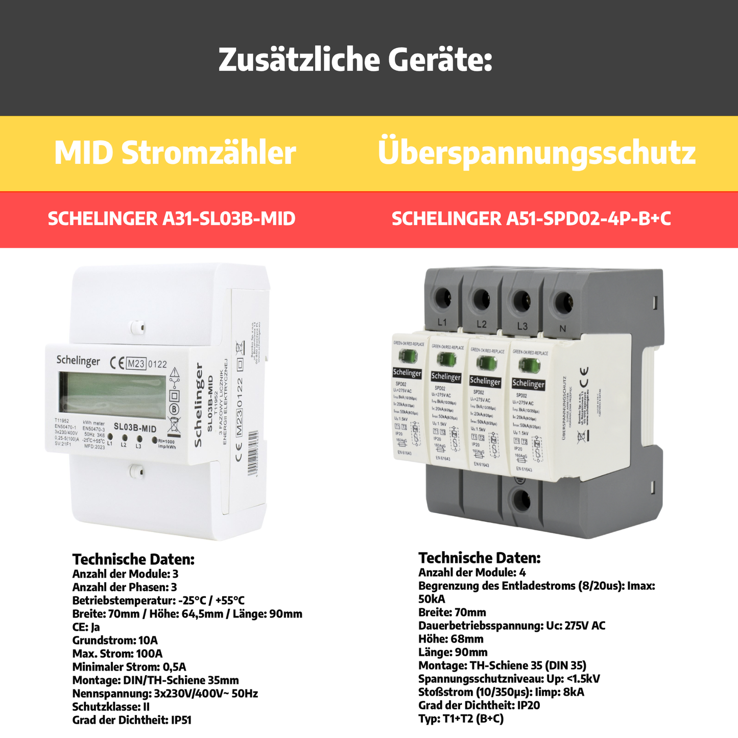 Sicherungskasten,3,4,5 Reihig, Aufputz, Unterputz, Hohlwand, verdrahtet, VDE 2 x FI 40A/30mA + 1 x 3P LS B16 + 13 x 1P LS B16