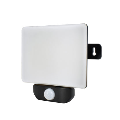 Bemko LED Flutlichtstrahler 30 W 4000 K IP65 C65-LFX-030BL-4K-PIR