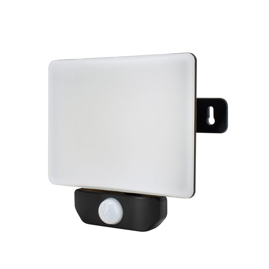 Bemko LED Flutlichtstrahler 30 W 4000 K IP65 C65-LFX-030BL-4K-PIR