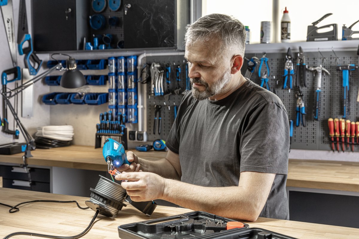 Högert Technik Transformatorlötkolben mit Zubehör