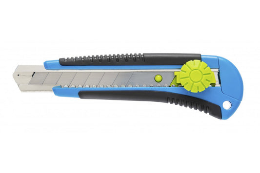 Högert Technik Cuttermesser 18 mm mit Abbrechklingeund Sperre