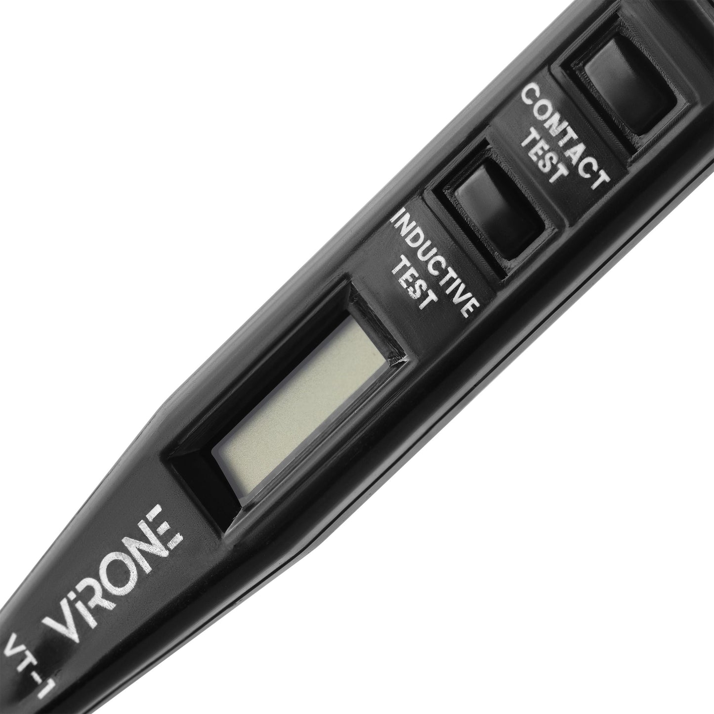 5-in-1 elektronischer Spannungsprüfer, Anwesenheitsprüfung, Messung, Induktion, Durchgang, DC-Polarität, schwarz