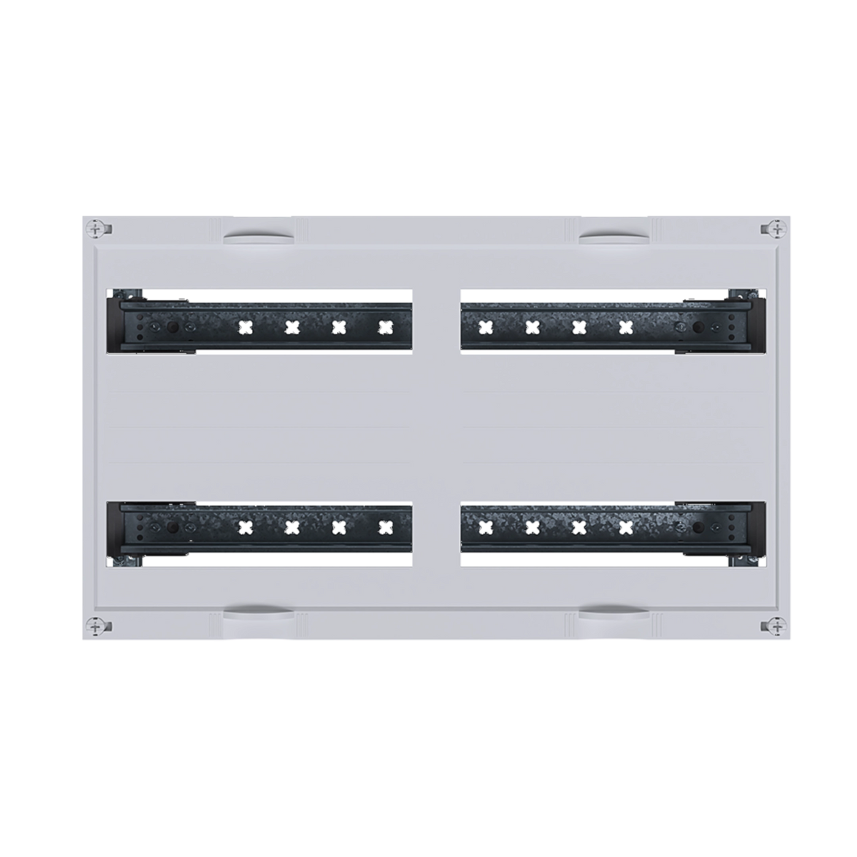 Hager UD22B1 Baustein, universN, 300 × 500mm, für Reiheneinbaugeräte waagerecht, 4 × 12 PLE