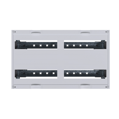 Hager UD22B1 Baustein, universN, 300 × 500mm, für Reiheneinbaugeräte waagerecht, 4 × 12 PLE