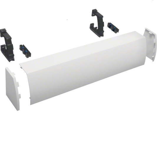 Hager FZ443N Kabelrangierkanal, 3-feldig, 176 × 800 × 135 mm, RAL 9010