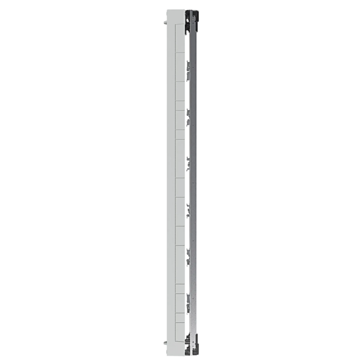 Hager UW61V Einbausatz, univ., mit Hutschienen, für Feldverteiler AP 6-reihig, 900 × 250mm, QuickConnect