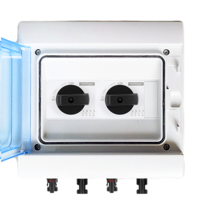 Schelinger Solar Anschlusskasten Photovoltaic 2-String DC Lastrenschalter 8-Module IP65 0%MwSt.