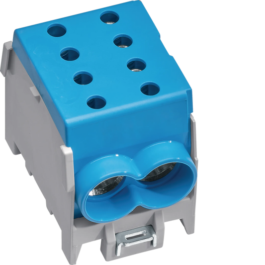 Hager KH70B Hauptleitungsabzweigklemme 1polig, 4 × 70mm², IP20, Farbe: Blau