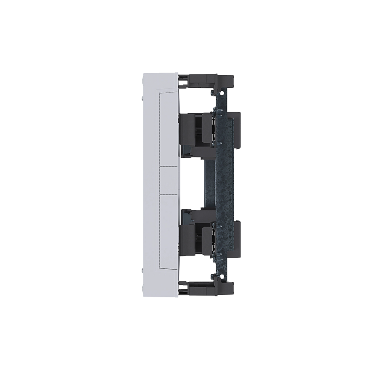 Hager UD22B1 Baustein, universN, 300 × 500mm, für Reiheneinbaugeräte waagerecht, 4 × 12 PLE