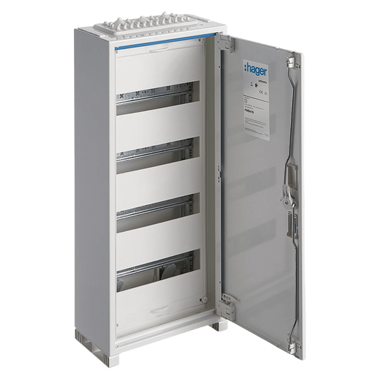 Hager FWB41S Feldverteiler univers, Aufputz, 650 × 300 × 161 mm, IP44, 48 PLE