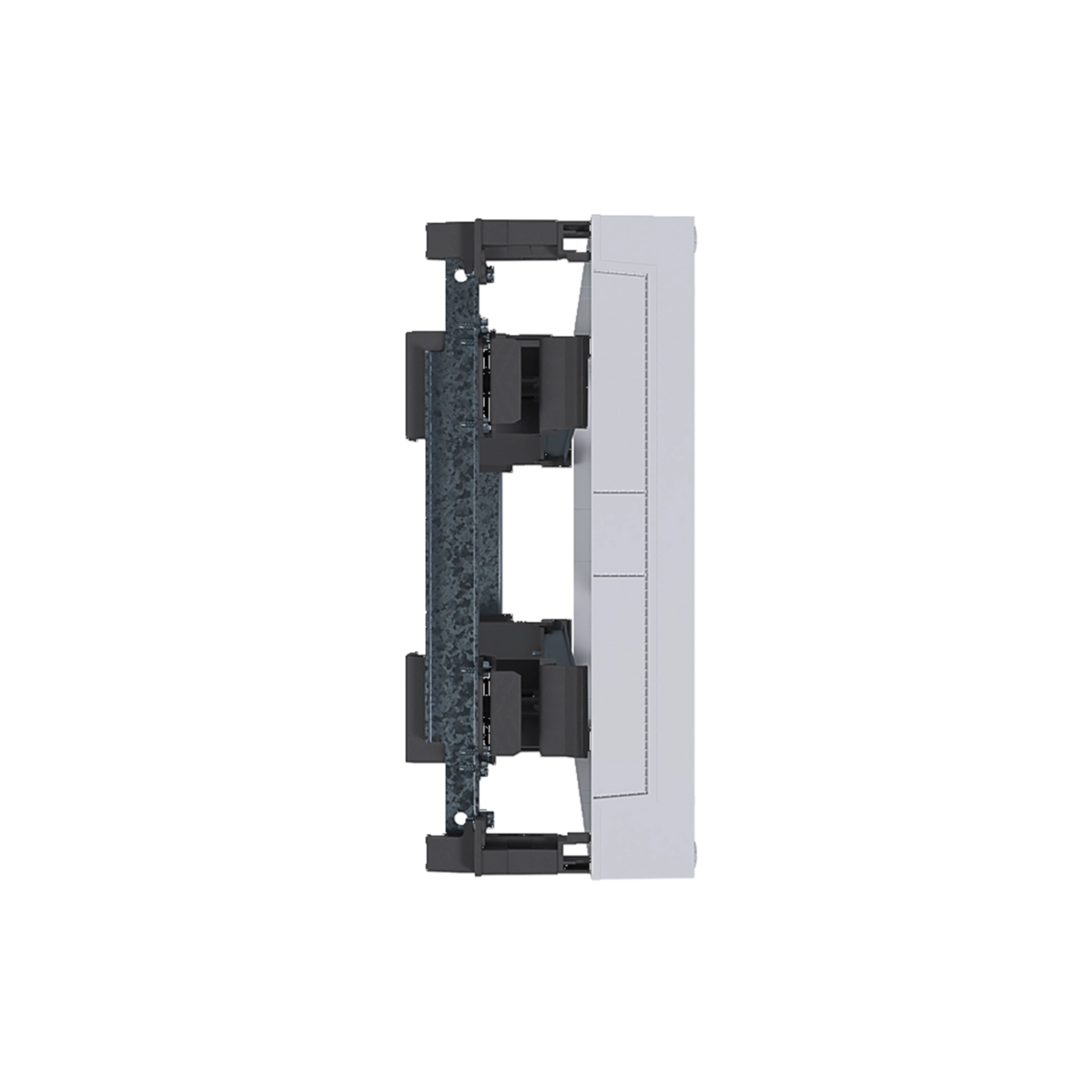 Hager UD22B1 Baustein, universN, 300 × 500mm, für Reiheneinbaugeräte waagerecht, 4 × 12 PLE