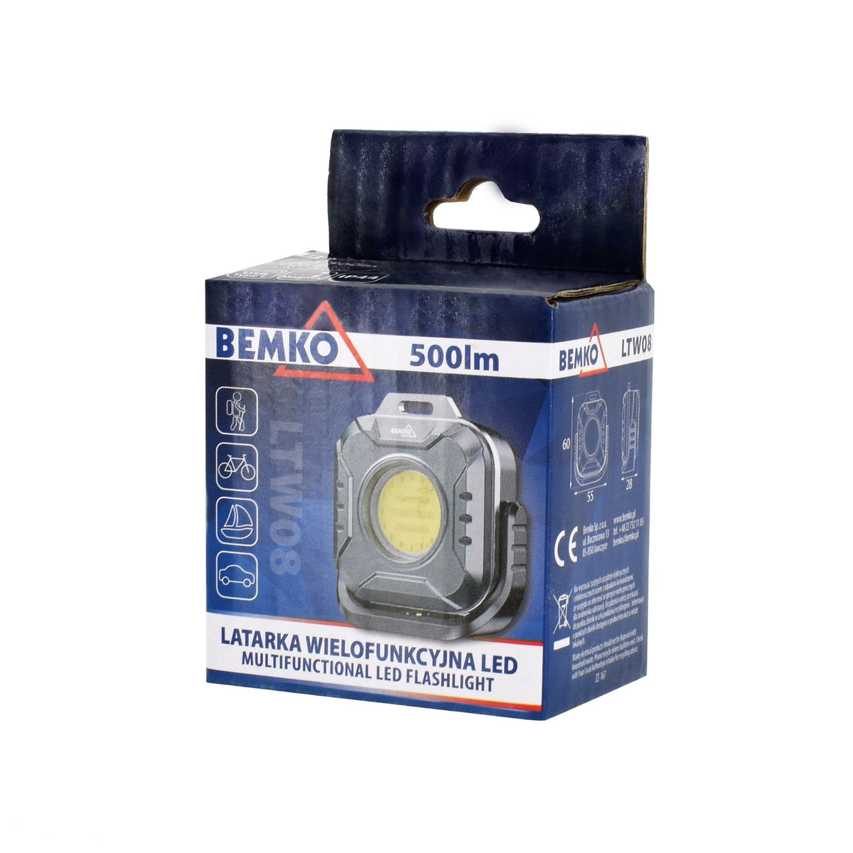 Bemko LED-Taschenlampe – Produktansicht