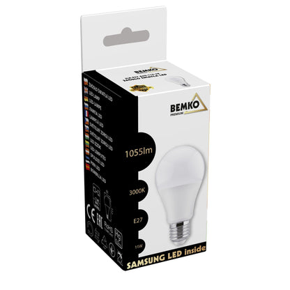 Bemko LED-Lampe E27 A60 11W D84-SLB-E27-A60-110-3K – Ansicht 4