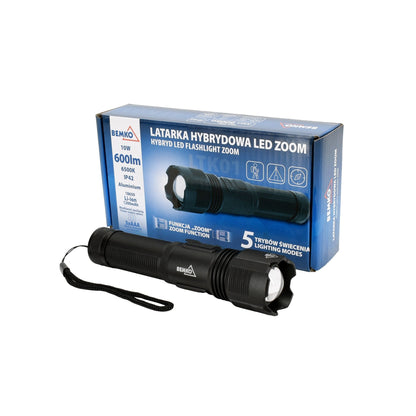 Bemko Hybrid-LED-Taschenlampe – Produktansicht