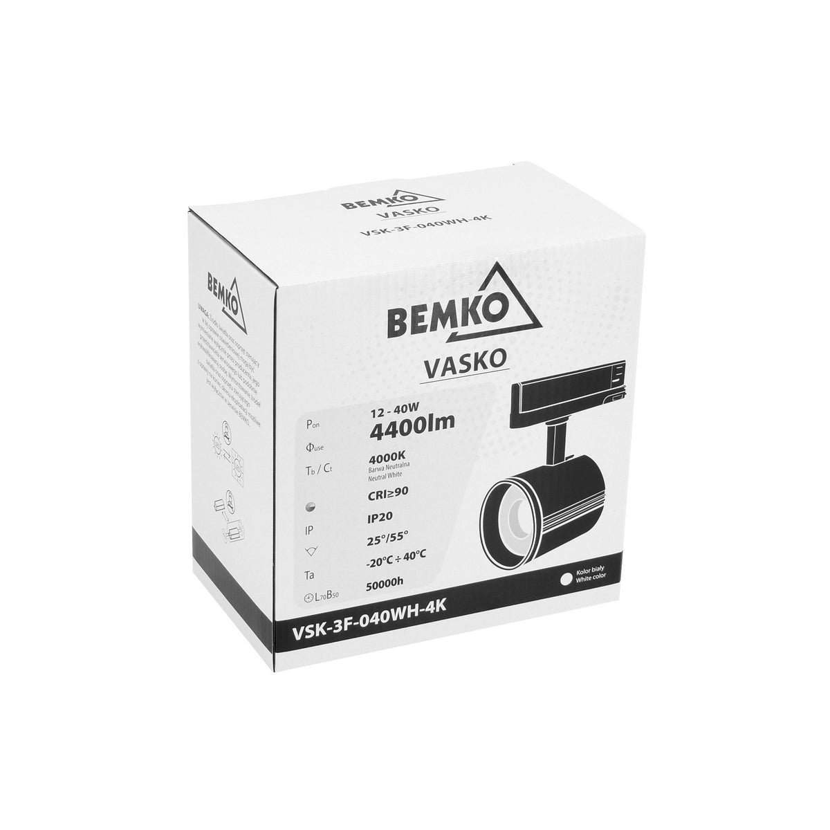 Bemko VSK weiß – Produktansicht