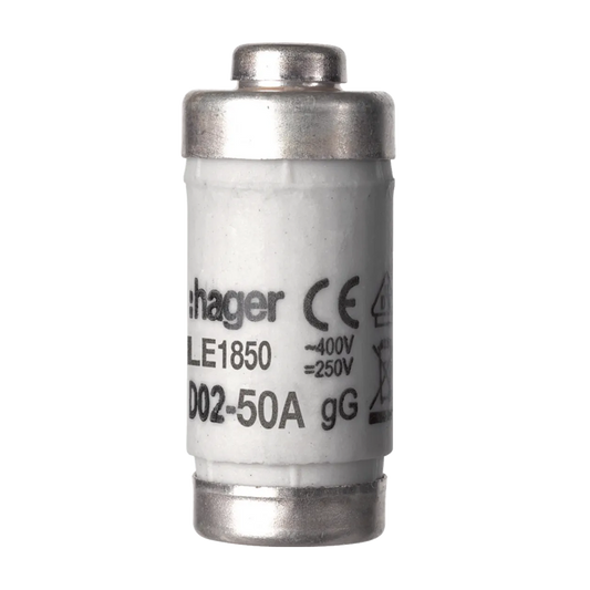Hager LE1850 Sicherungseinsatz D02, 50 A