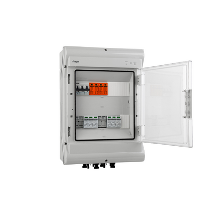 Hager Solar Anschlusskasten Photovotlaic DC/AC 2-Strings 24-Module IP65 VDE