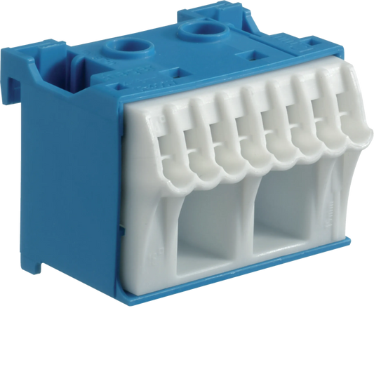 Hager KN10N QuickConnect-N-Klemme mit 10 Klemmstellen