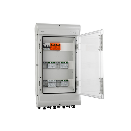 Hager Solar Anschlusskasten Photovotlaic DC/AC 4-Strings 36-Module IP65 VDE