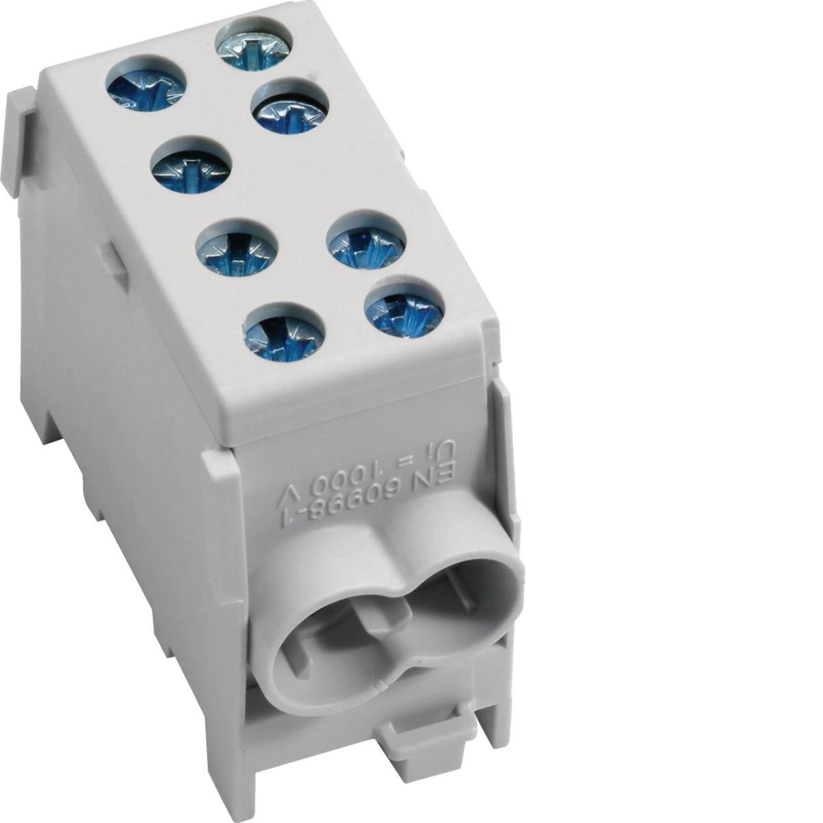 Hager KH35L Hauptleitungsabzweigklemme 1polig, 2 × 35mm²-2 × 25mm², IP20, Farbe: Grau