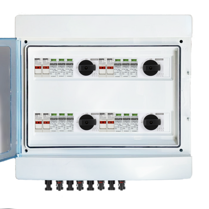 Schelinger Solar Anschlusskasten Photovotlaic DC 4-Strings 36-Module mit Lastrenschaltern IP65 0%MwSt.