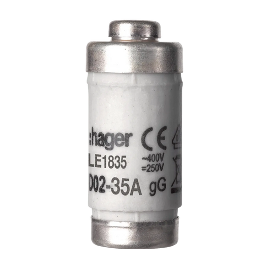 Hager LE1835 Sicherungseinsatz D02, 35 A