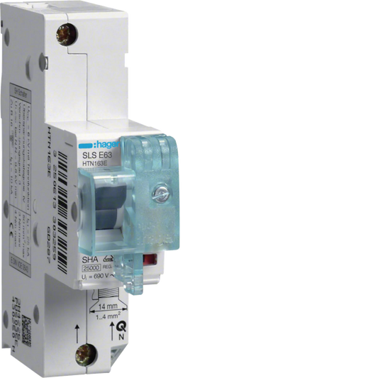 Hager HTN163E SLS-Schalter 1P E 63 A