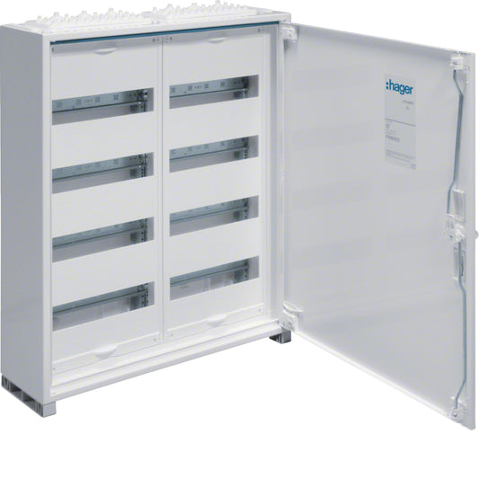 Hager FWB42S Feldverteiler Aufputz, 650x550x161, univers, IP44, SKII, 96PLE, QuickConnect