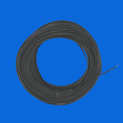 Kabel 1 x 0,75 (H05V-K) 10 Meter / schwarz